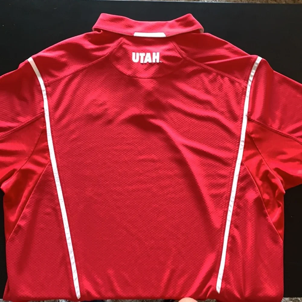 Vintage Nike Red Collored Shirt Y2K XXL College - Picture 4 of 4